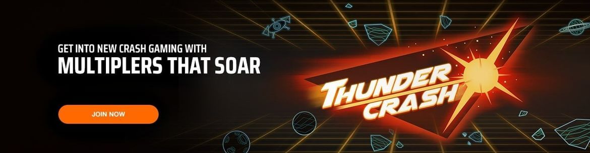 Thunder crash játékhoz való csatlakozás.